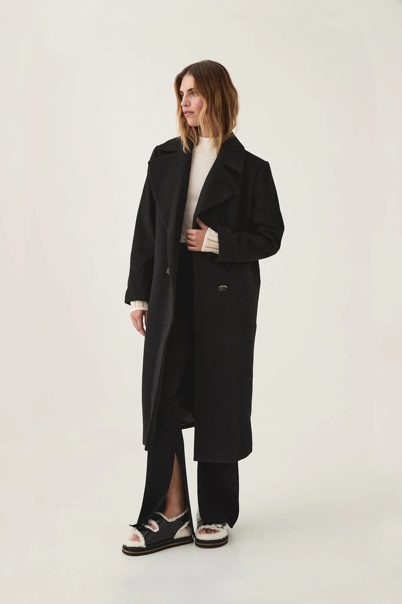 Carolina Wool Coat sold by Aje product image thumbnail 3