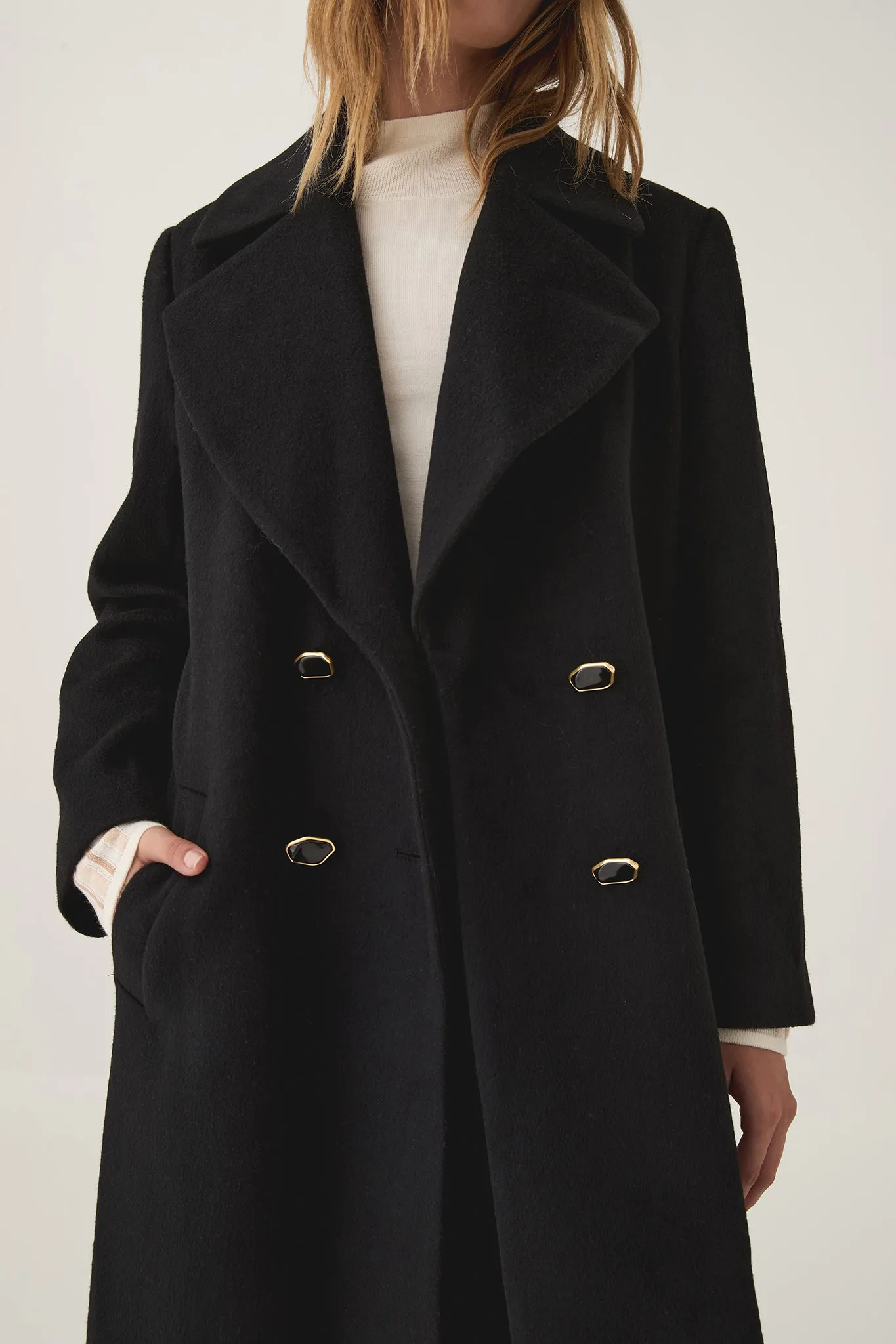 Carolina Wool Coat sold by Aje product image thumbnail 4