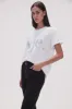 Ella Embellished Logo Tee sold by Aje
