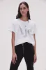 Ella Embellished Logo Tee sold by Aje