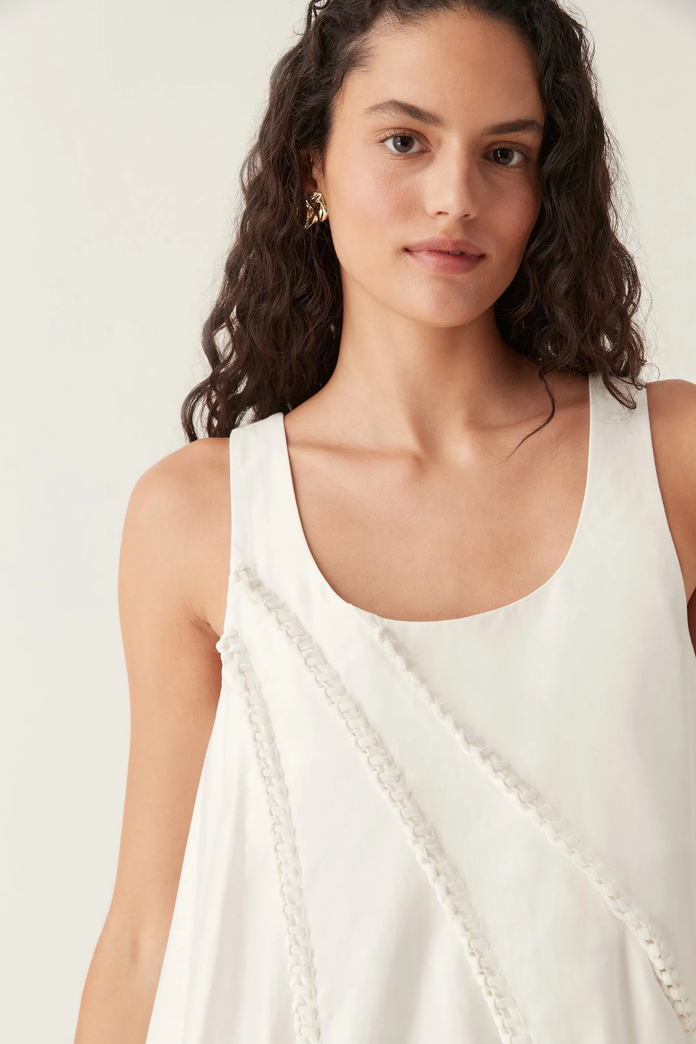 Asta Whipstitch Mini Dress sold by Aje product image thumbnail 4