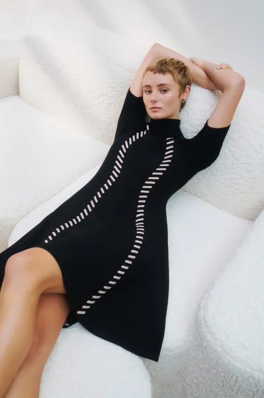 Virtuous Knit Mini Dress sold by Aje