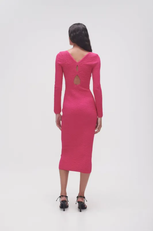 Echo Bubble Body Dress sold by Aje
