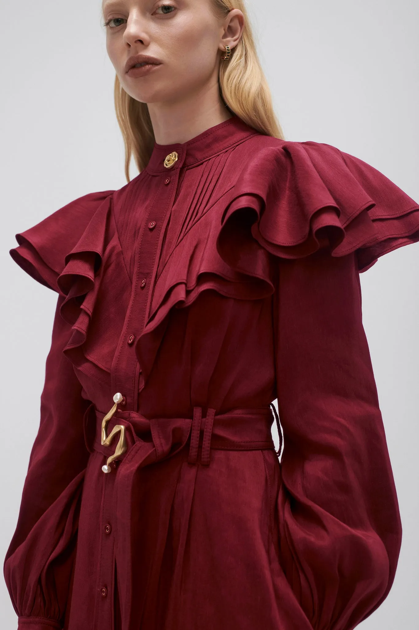 Isabella Belted Midi Dress sold by Aje product image thumbnail 3