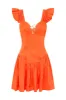 Simone Frill Sleeve Mini Dress sold by Aje