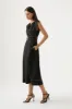Beacon Structured Midi Dress sold by Aje