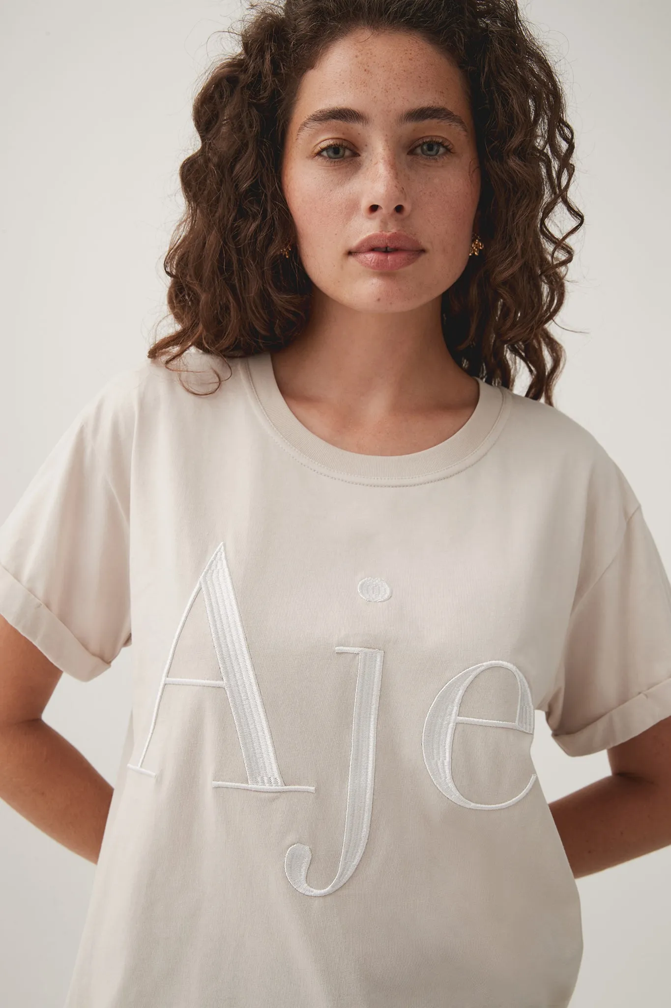 Alice Embroidered Logo Tee sold by Aje product image thumbnail 4