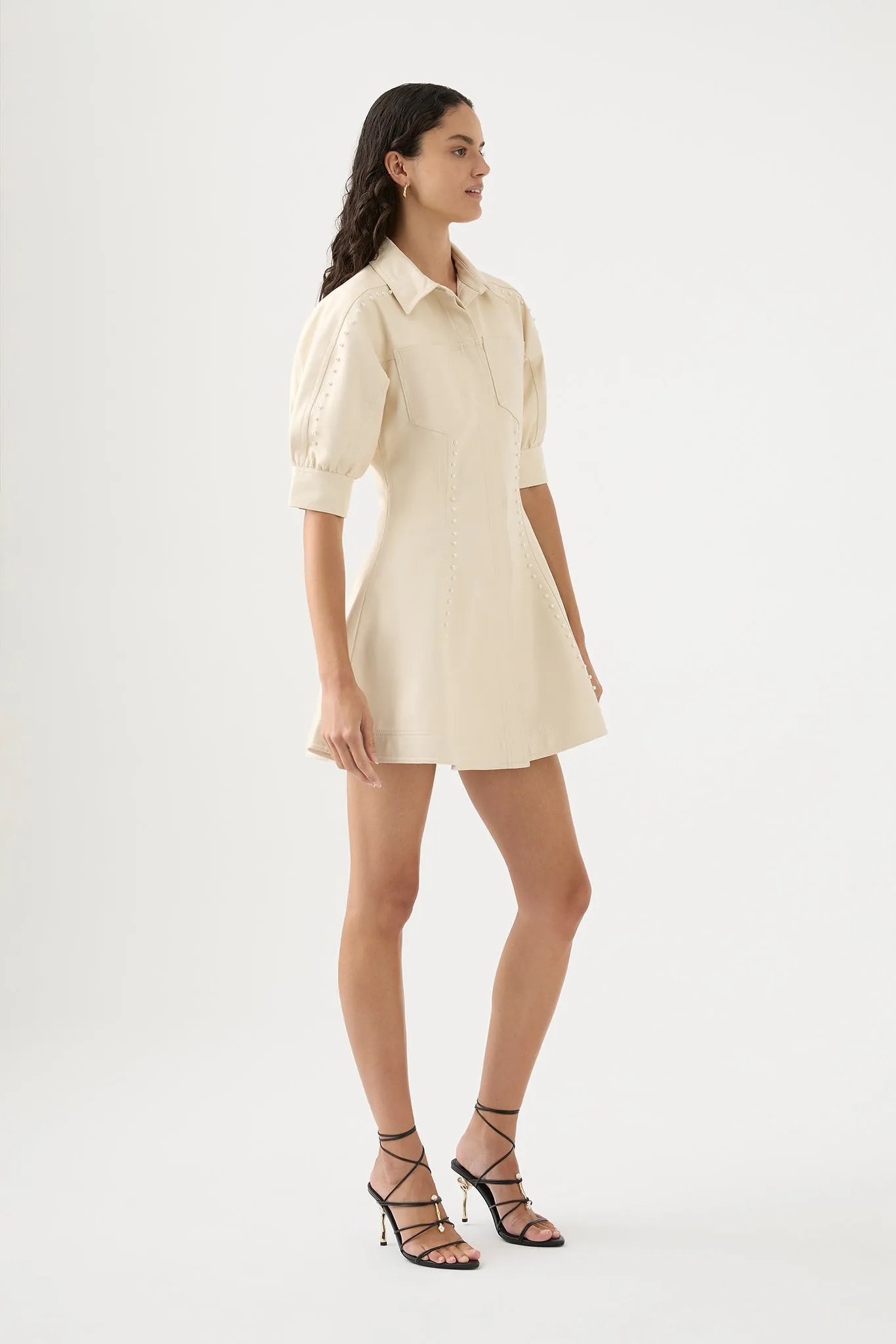 Claire Pearl Mini Dress sold by Aje product image thumbnail 5