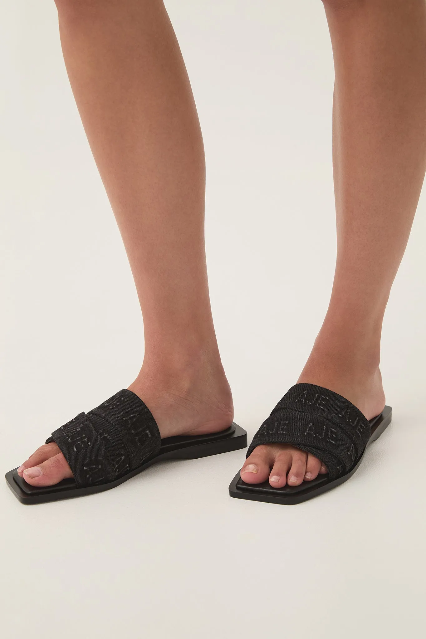 Rita Denim Logo Slide sold by Aje product image thumbnail 3