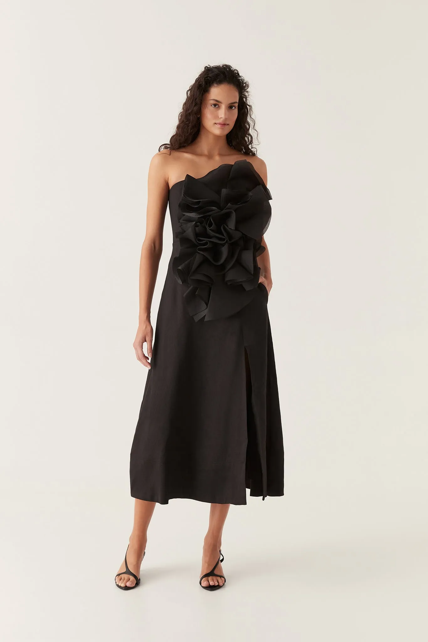 Energy Midi Dress sold by Aje product image thumbnail 4