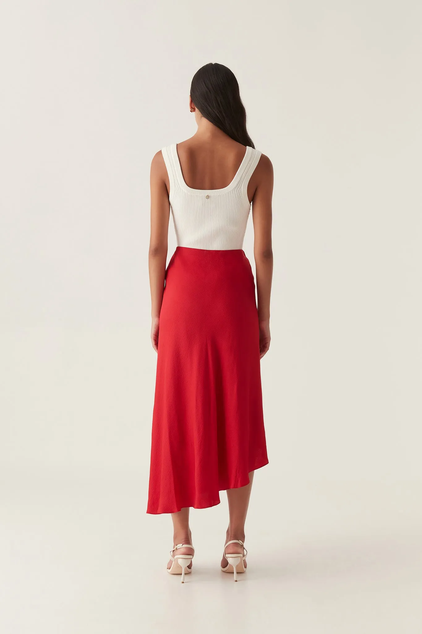 Valeria Asymmetric Midi Skirt sold by Aje product image thumbnail 5