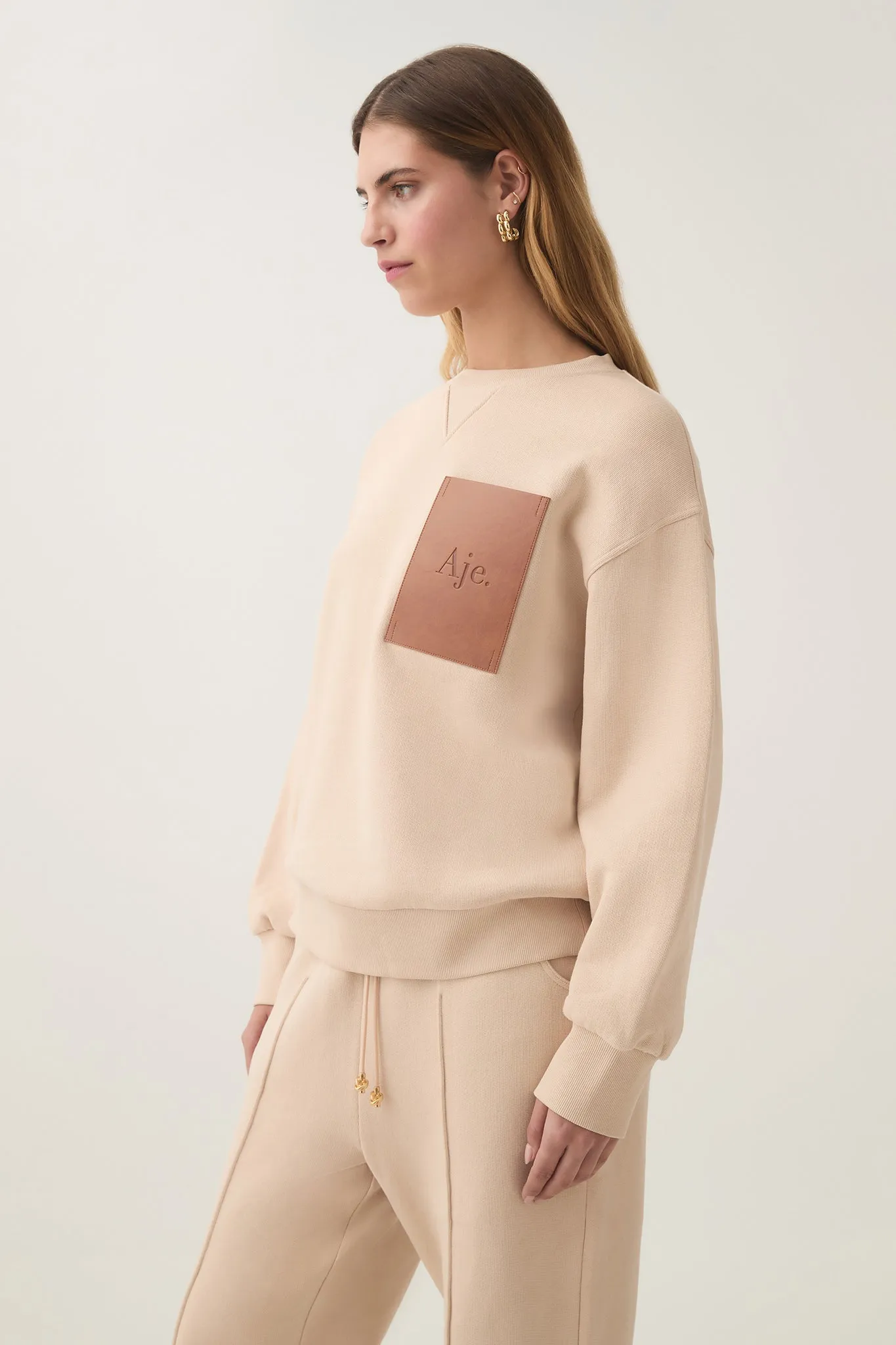 Flores Crew Sweatshirt sold by Aje product image thumbnail 4