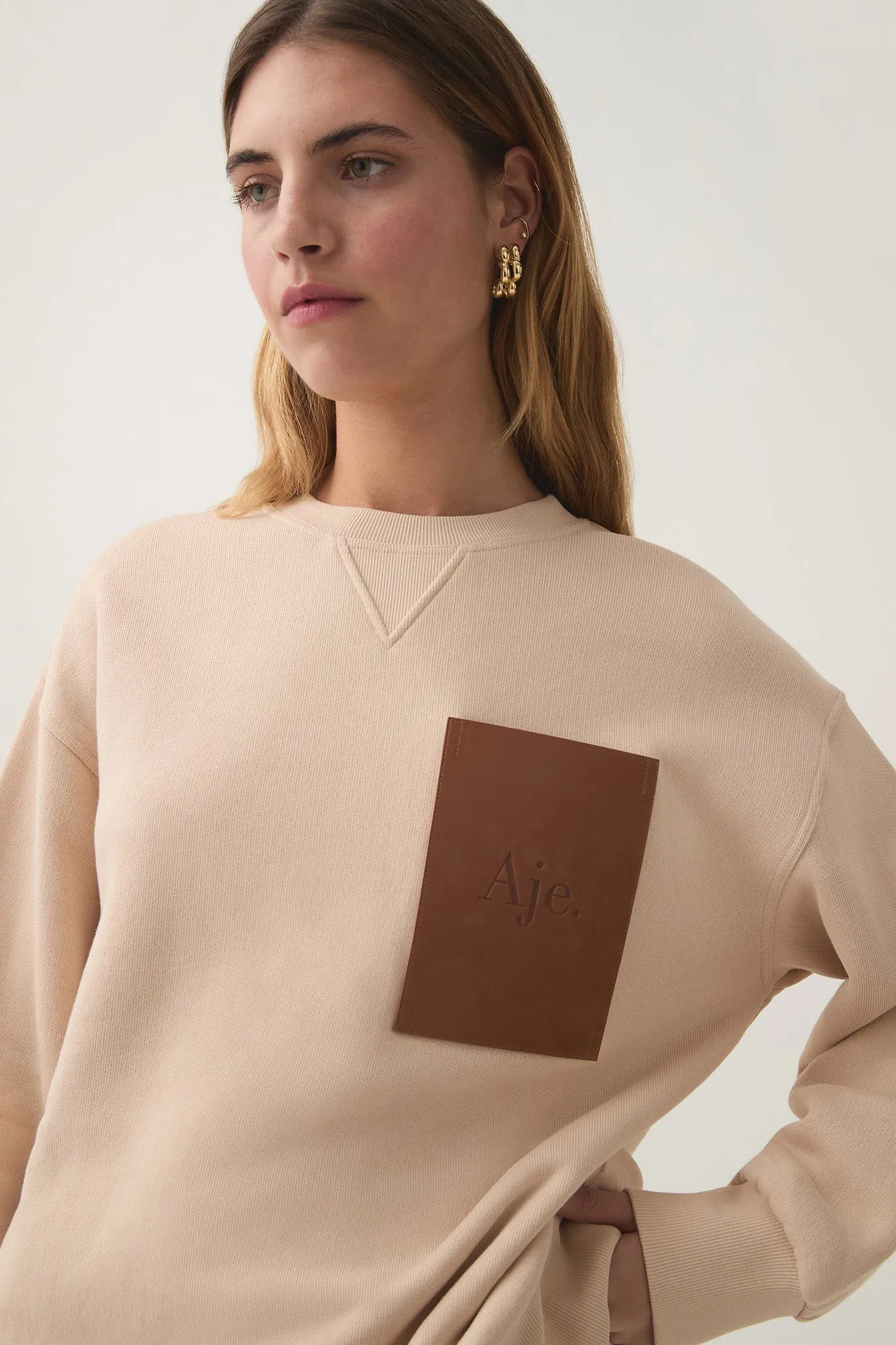 Flores Crew Sweatshirt sold by Aje product image thumbnail 5