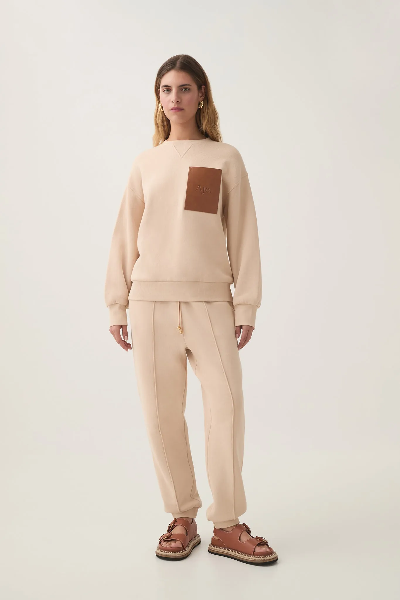 Flores Crew Sweatshirt sold by Aje product image thumbnail 3
