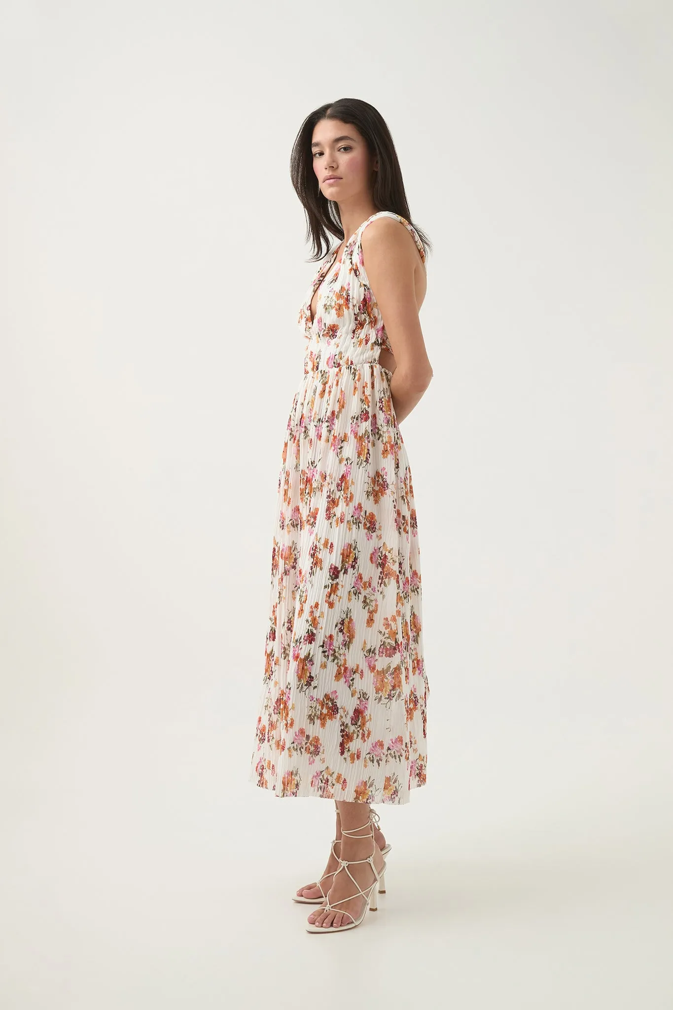 Becoming Bow Back Midi Dress sold by Aje