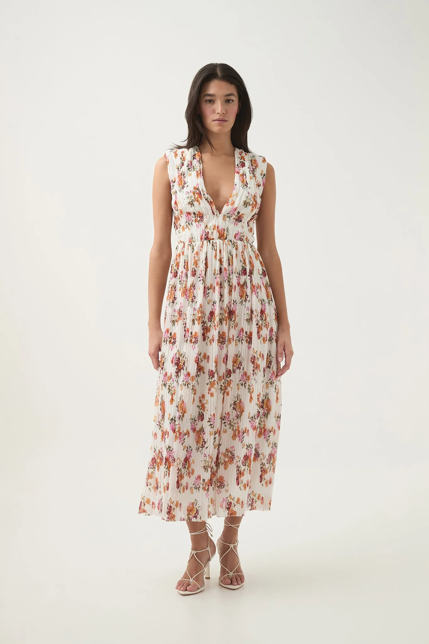 Becoming Bow Back Midi Dress sold by Aje product image thumbnail 4