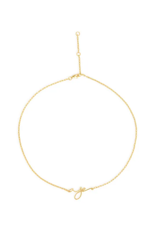 Aje Signature Logo Necklace sold by Aje