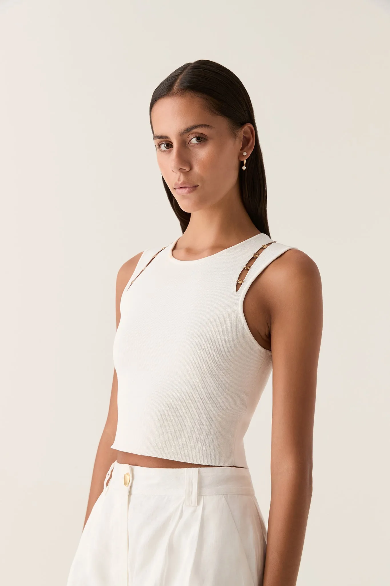 Juniper Trinket Knit Top sold by Aje product image thumbnail 5