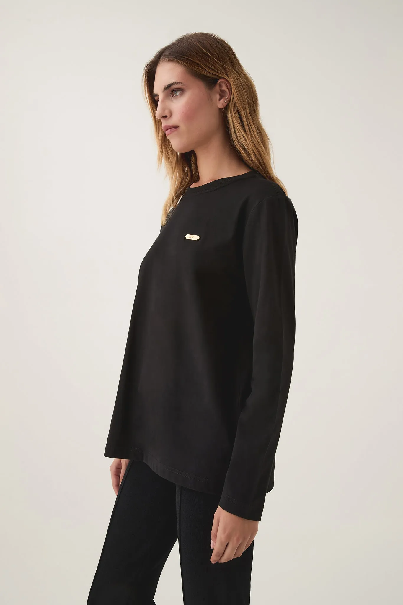 Rayne Long Sleeve Logo Tee sold by Aje product image thumbnail 5