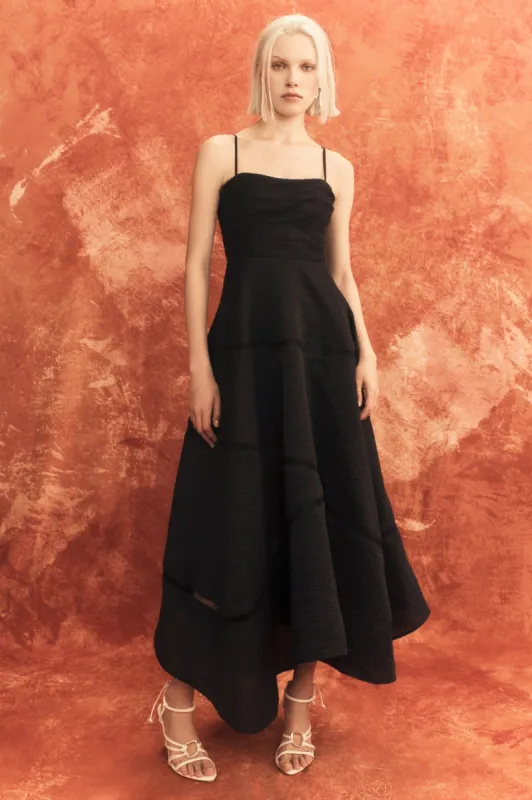 Cinque Jacquard Maxi Dress made by Aje