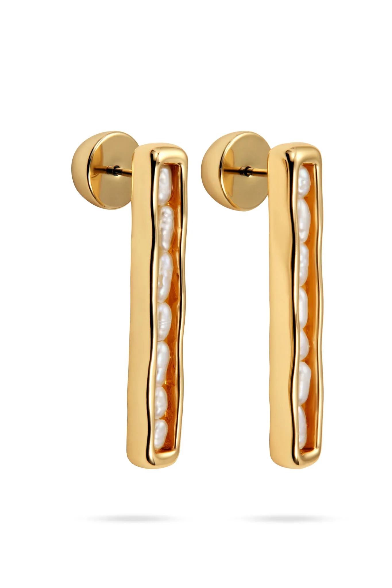 Iria Pearl Bar Stud sold by Aje product image thumbnail 2