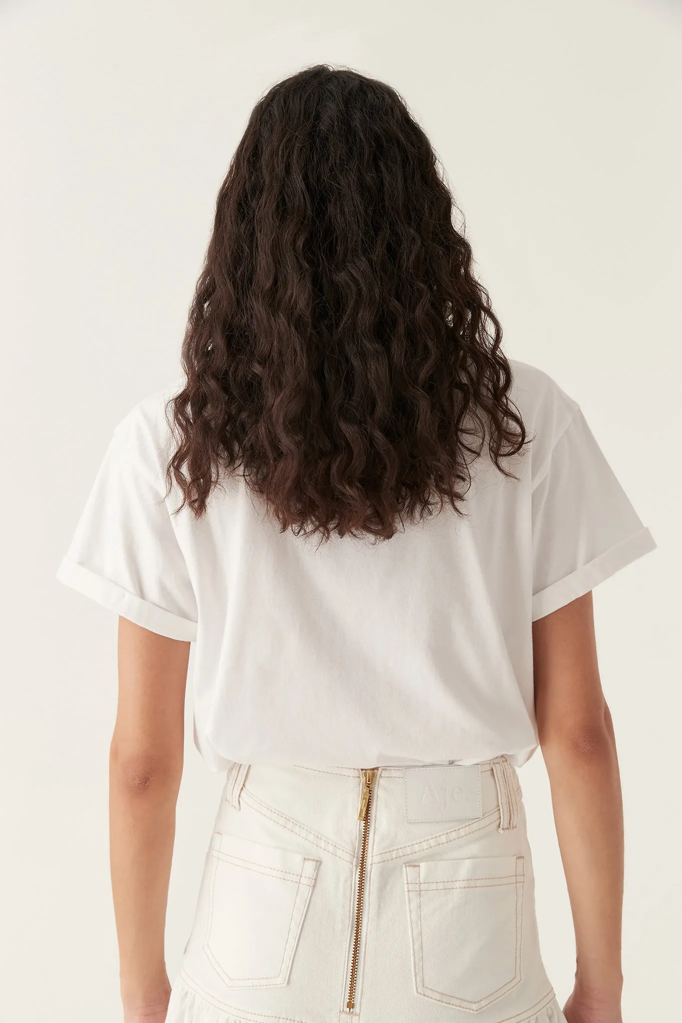 Logic Embellished Heritage Tee sold by Aje product image thumbnail 5