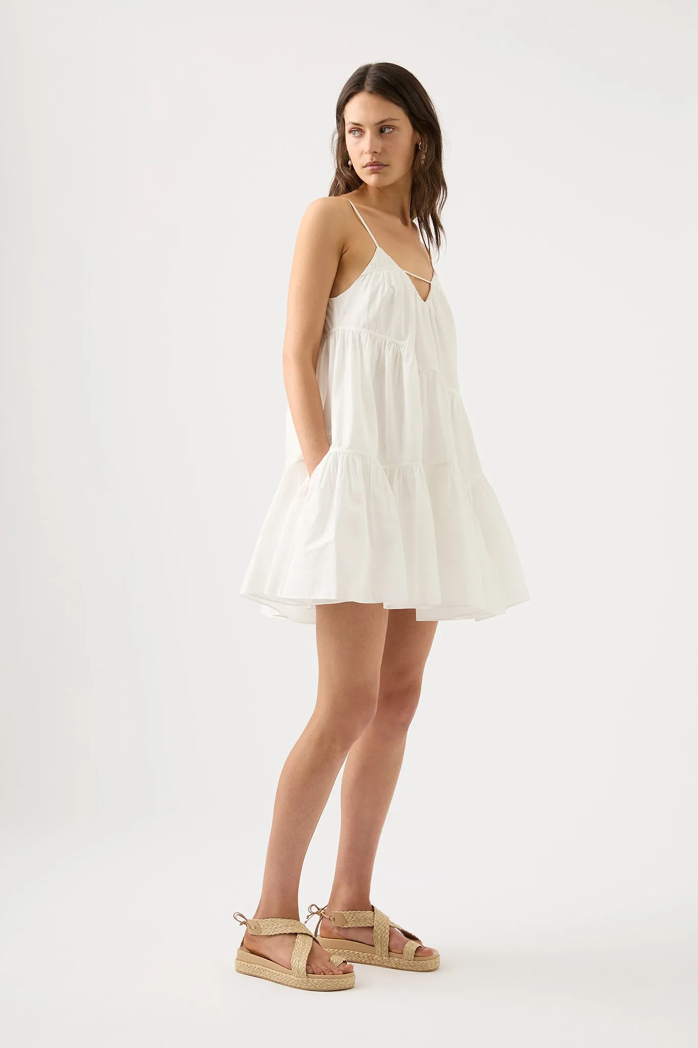 Seraphina Swing Mini Dress sold by Aje product image thumbnail 3