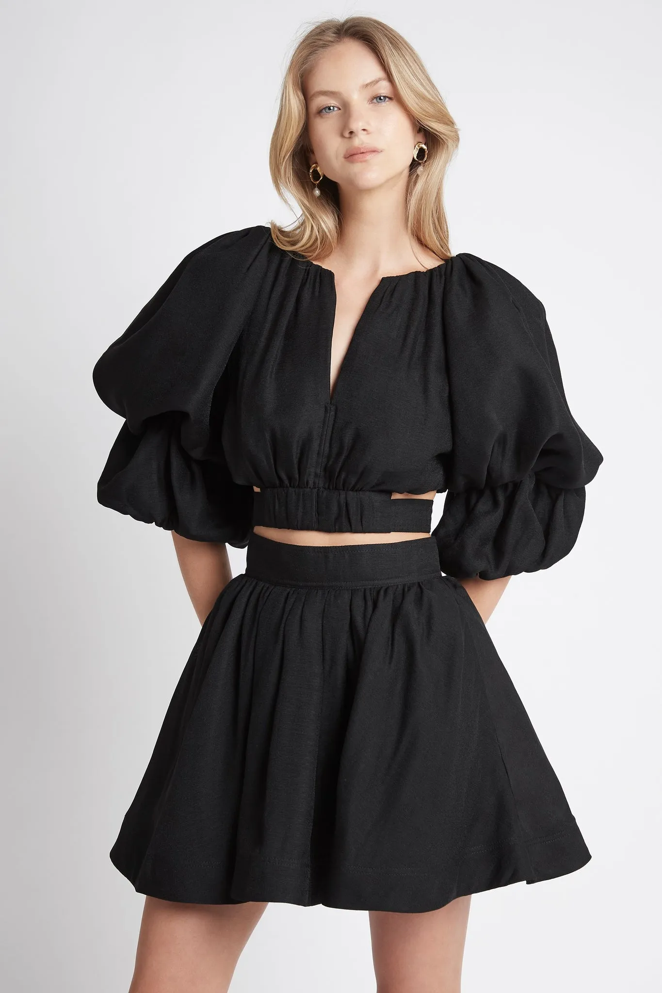 Gazelle Mini Skirt sold by Aje