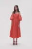 Eugenie Off Shoulder Midi Dress sold by Aje