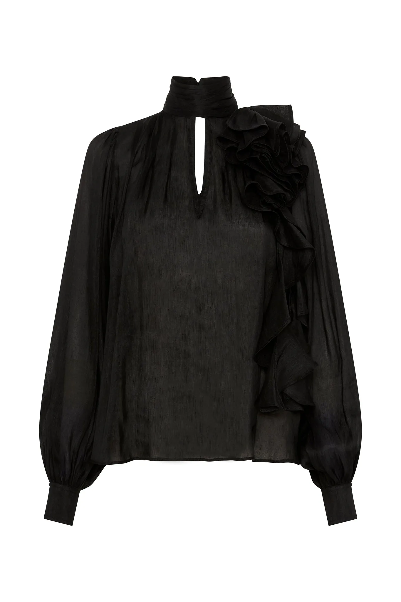 Aura Frilled Tie Blouse sold by Aje product image thumbnail 2
