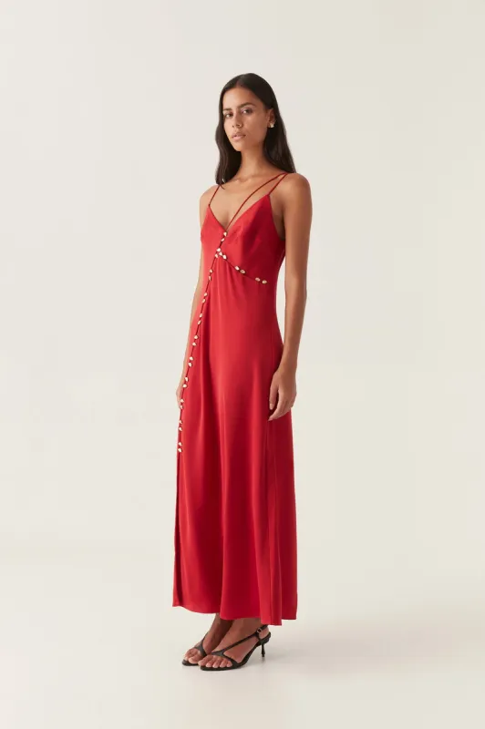 Riddle Button Down Maxi Dress sold by Aje