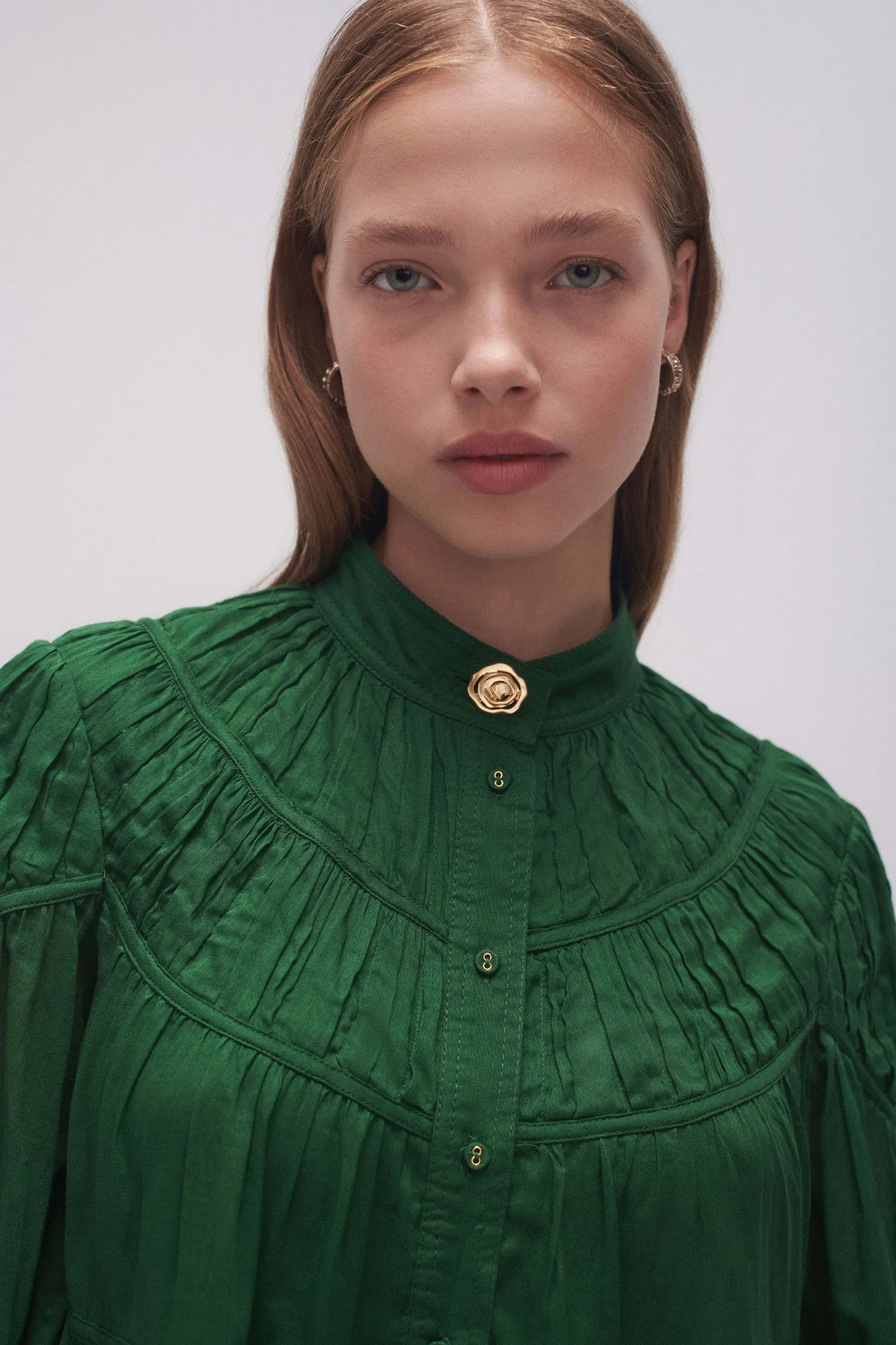 Erika Ruched Tier Mini Dress sold by Aje product image thumbnail 4