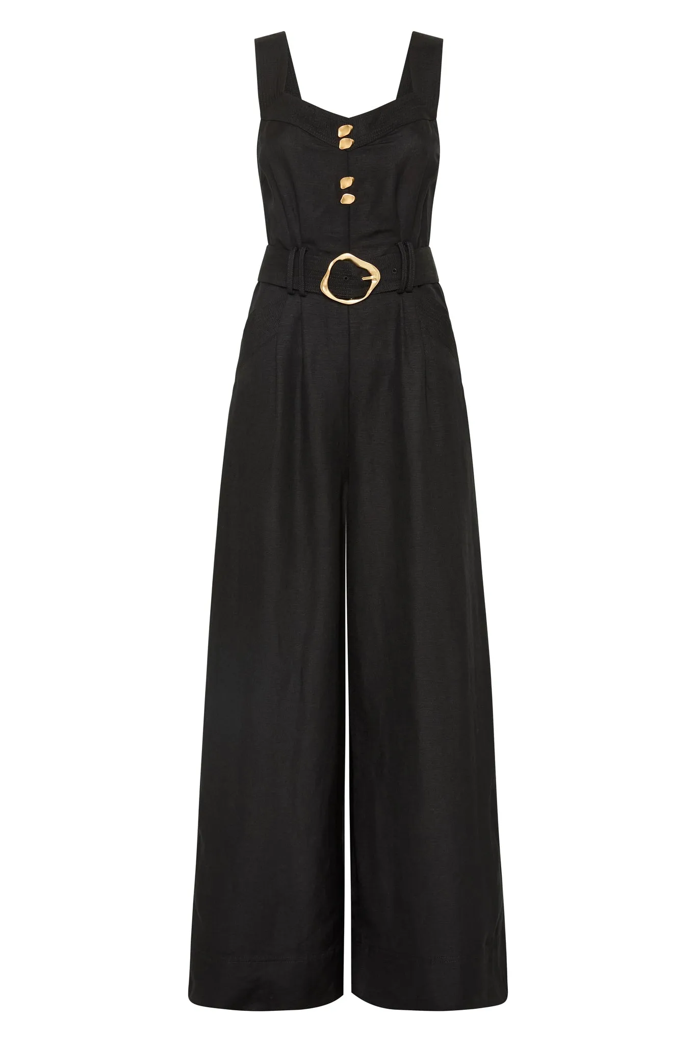 Maya Pintuck Wide Leg Jumpsuit sold by Aje product image thumbnail 2