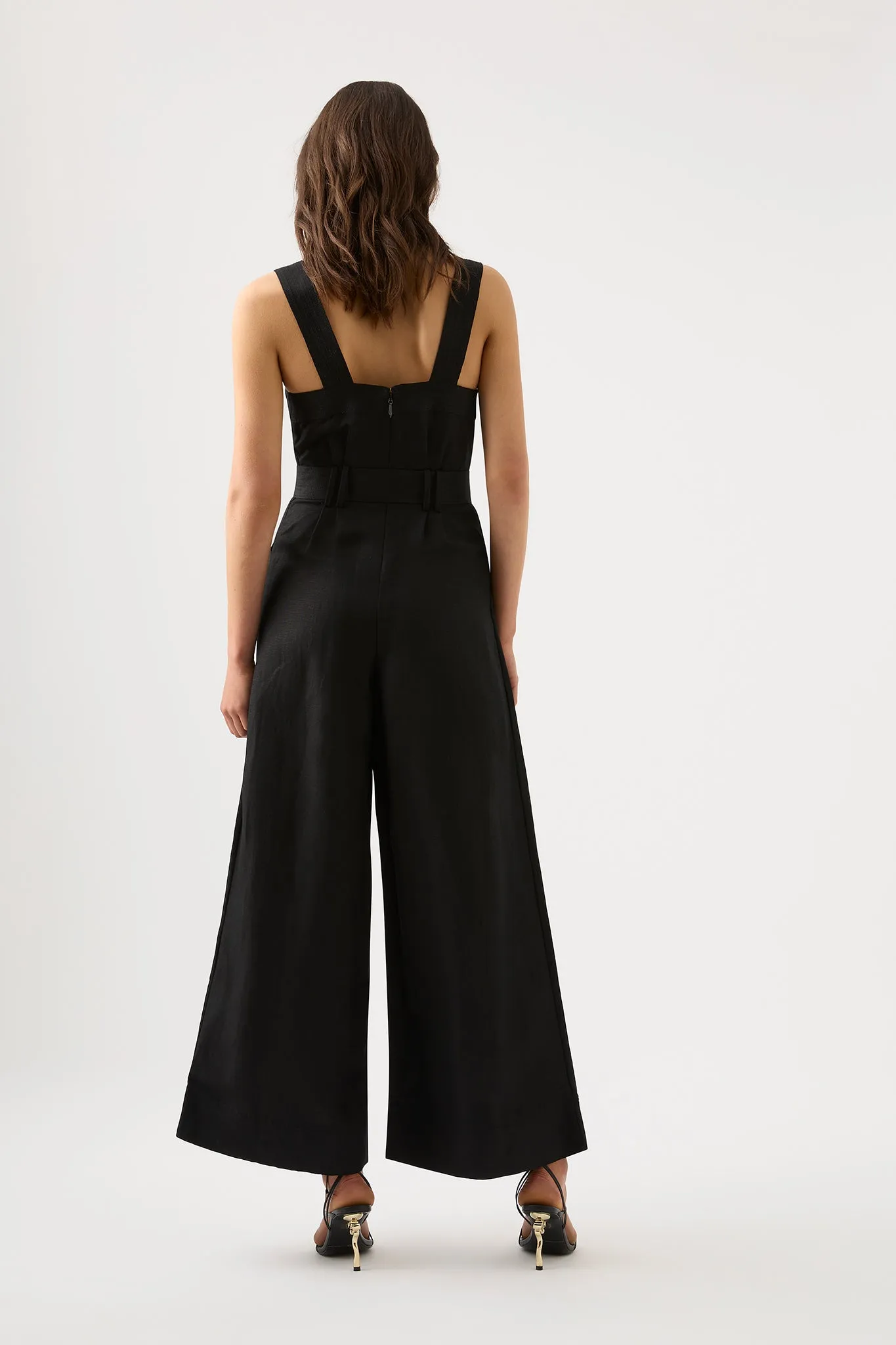 Maya Pintuck Wide Leg Jumpsuit sold by Aje product image thumbnail 5