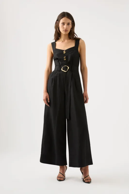 Maya Pintuck Wide Leg Jumpsuit sold by Aje