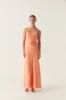 Clarice Draped Maxi Dress sold by Aje