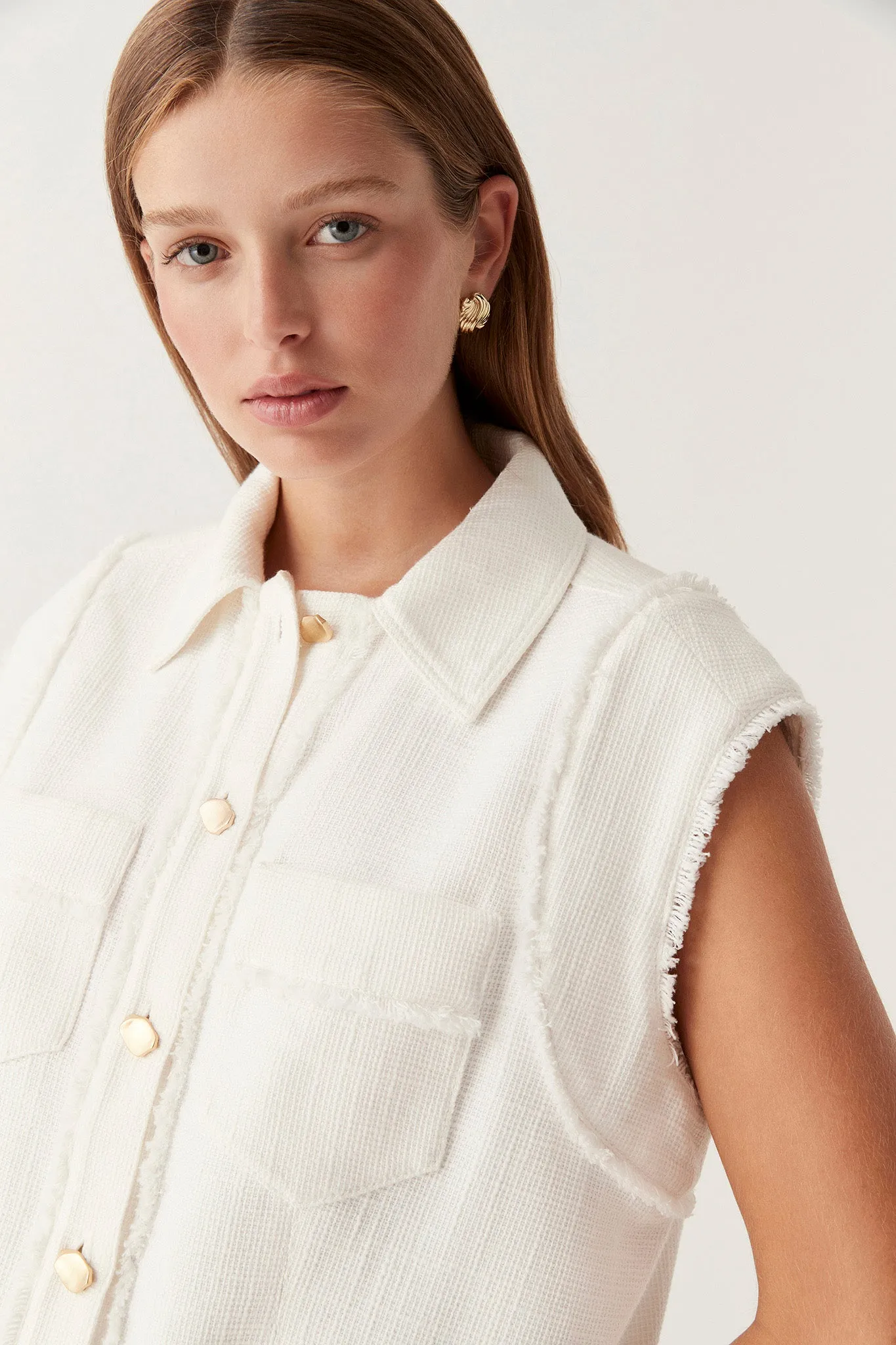 Frontier Oversized Vest sold by Aje product image thumbnail 4