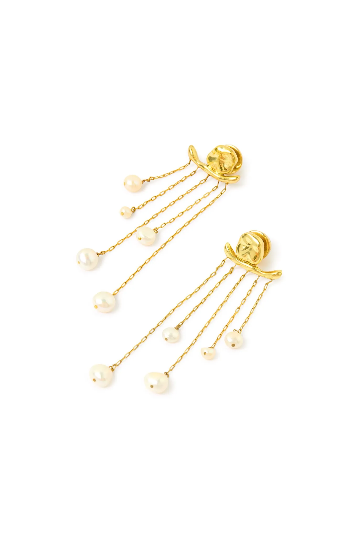 Estella Pearl Drop Earrings sold by Aje product image thumbnail 4