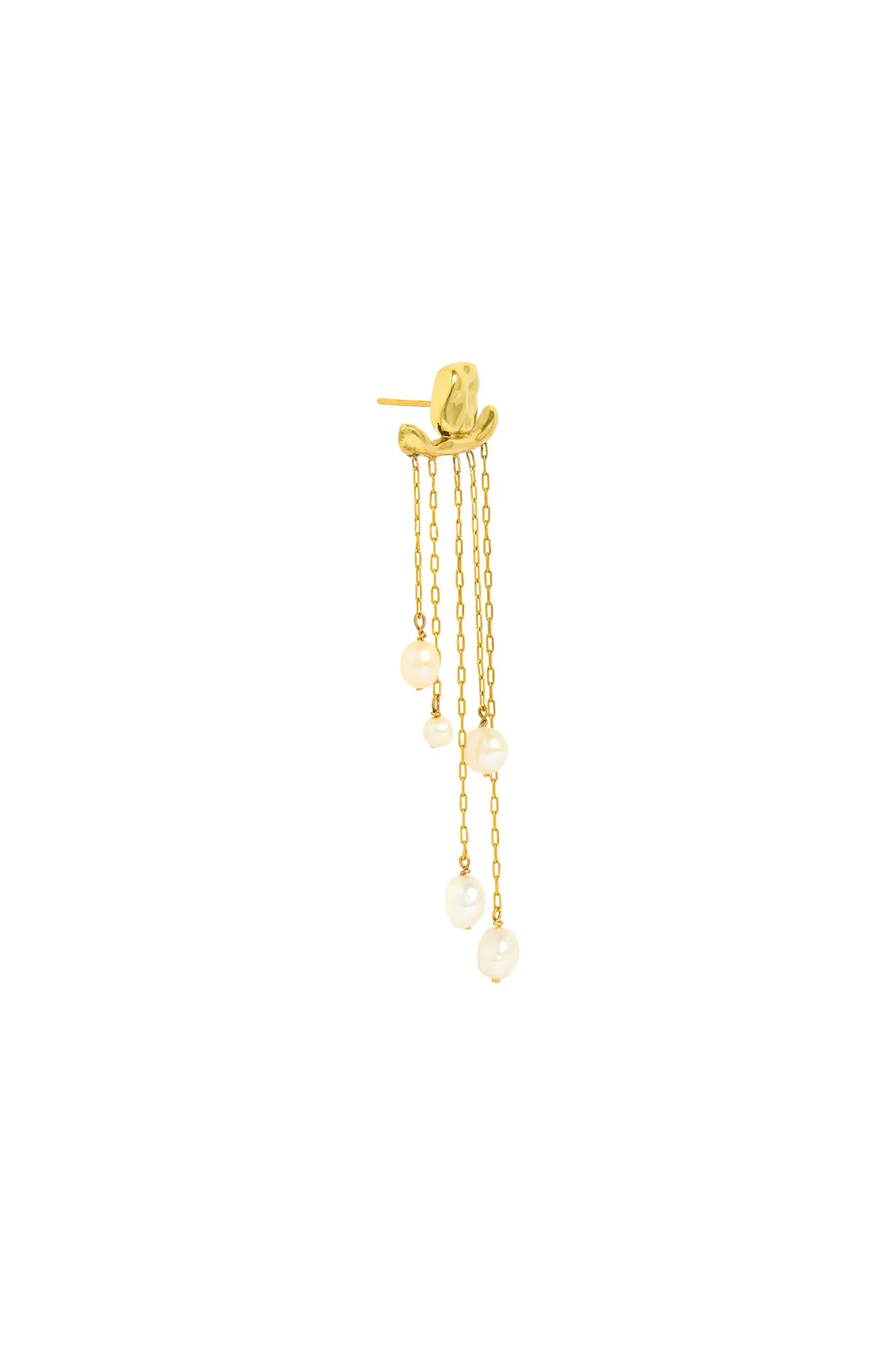 Estella Pearl Drop Earrings sold by Aje product image thumbnail 3