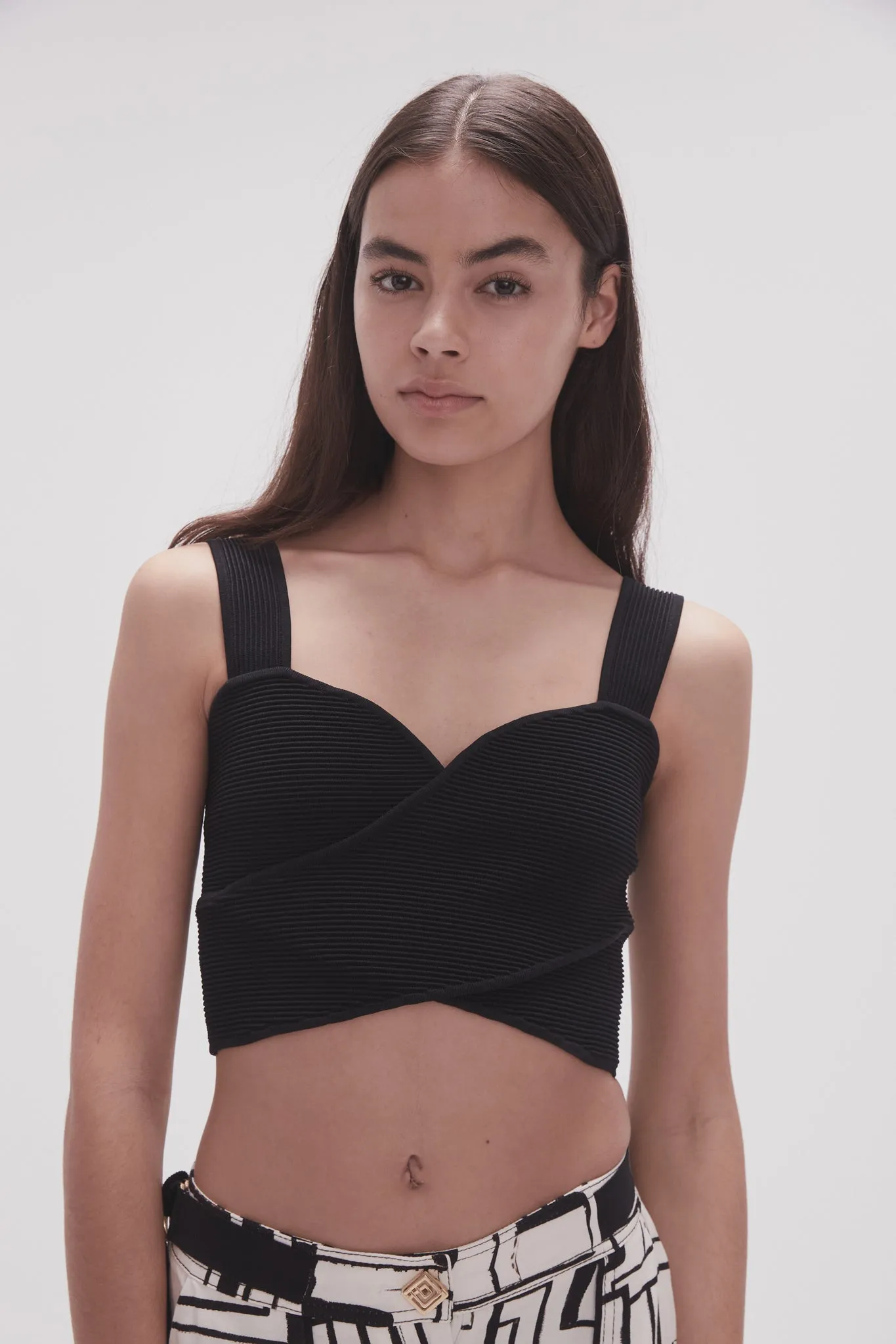 Sybil Twist Knit Bustier sold by Aje product image thumbnail 3