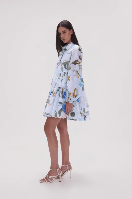 Georgia Smock Mini Dress sold by Aje