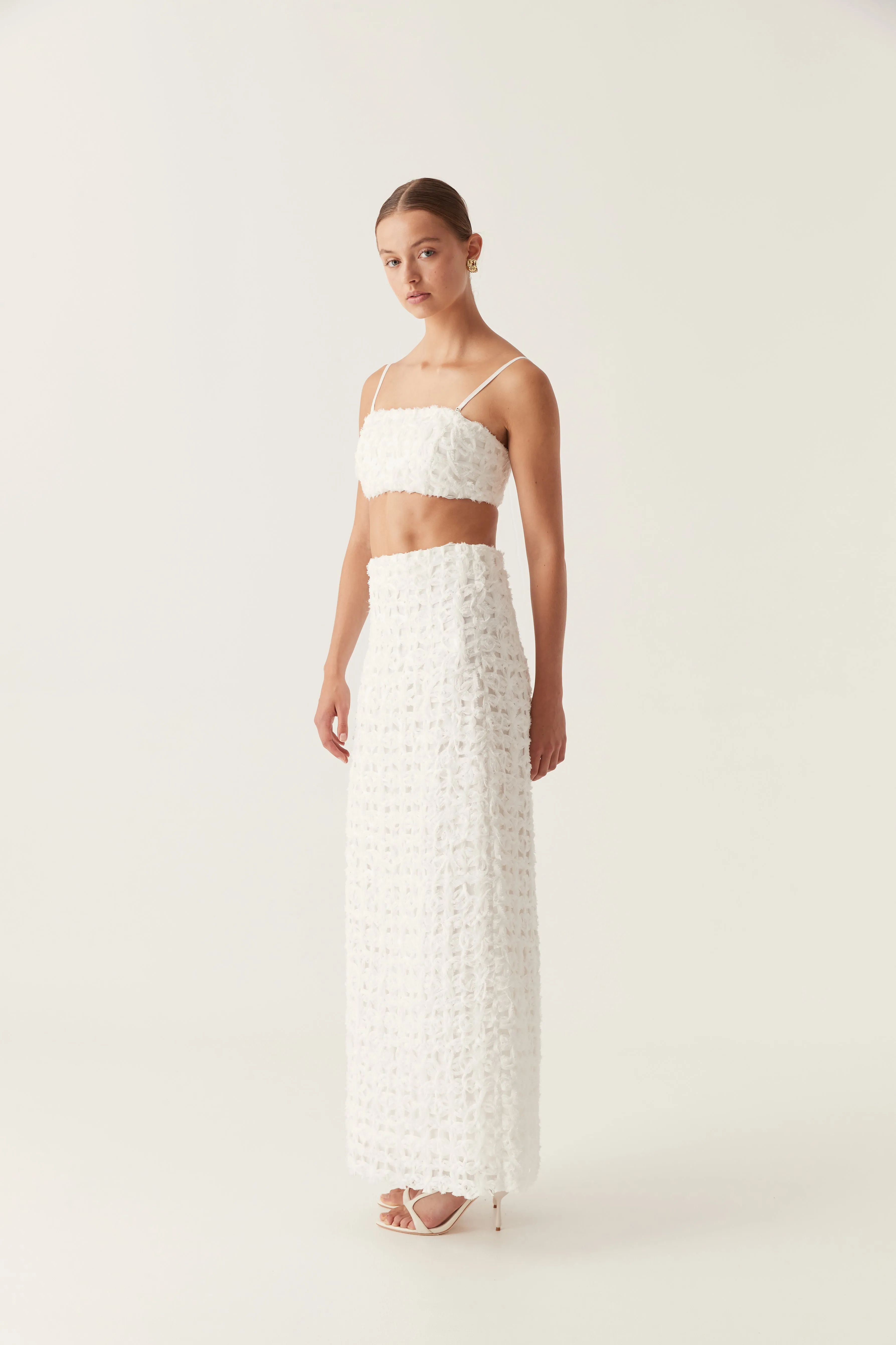 Quintette Textured Midi Skirt sold by Aje product image thumbnail 3