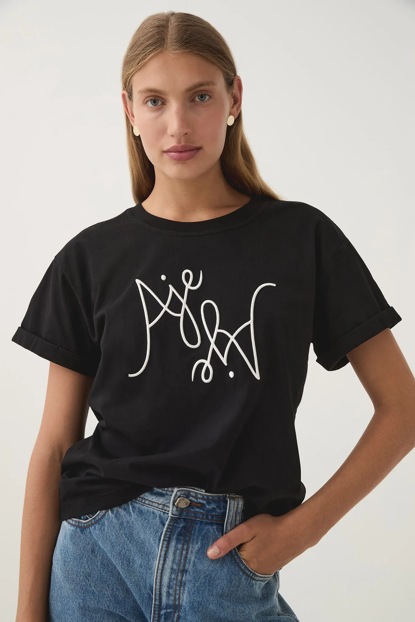 Prophecy Logo Oversized Tee sold by Aje product image thumbnail 3