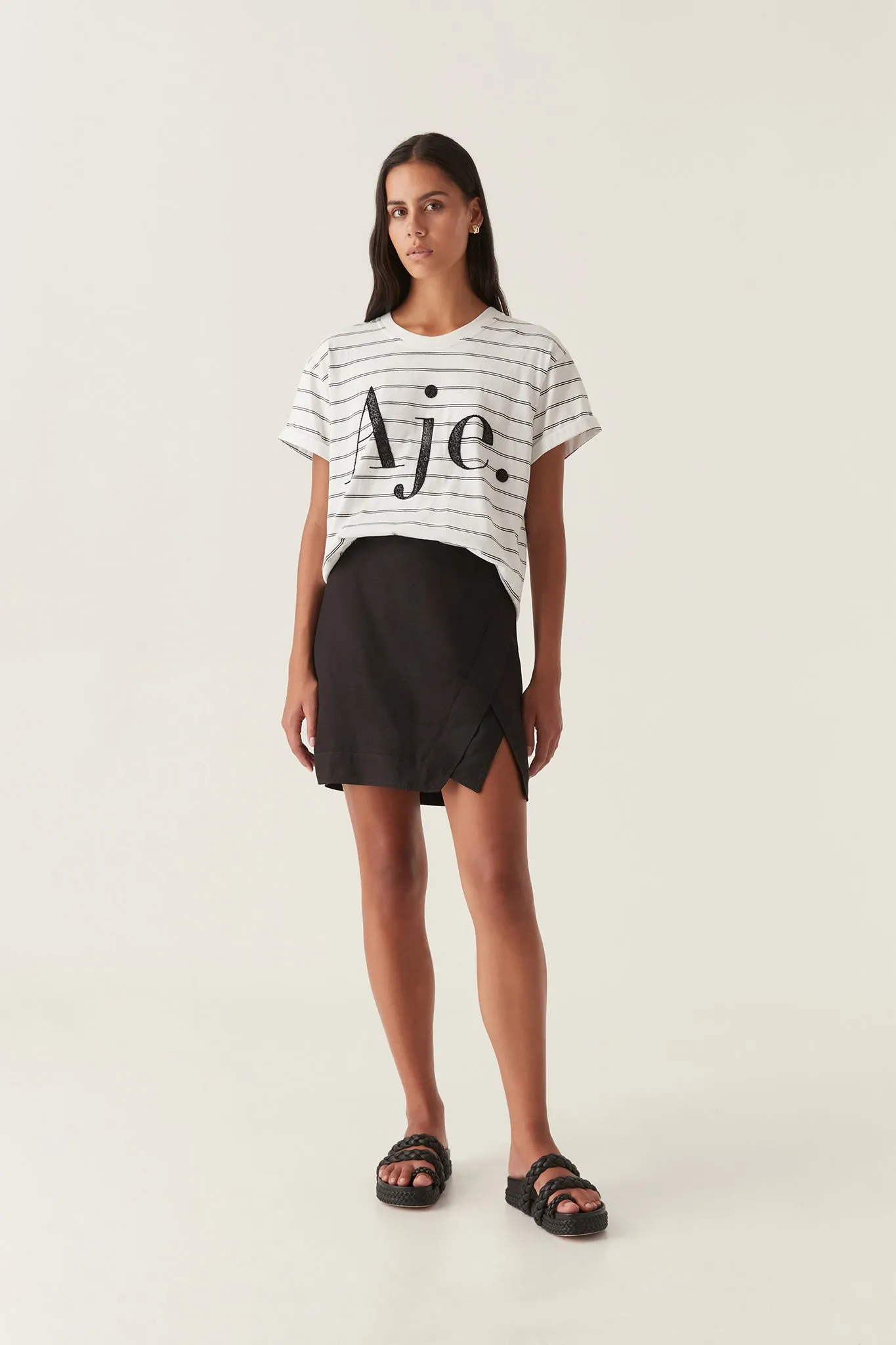 Classic Embellished Logo Tee sold by Aje product image thumbnail 3