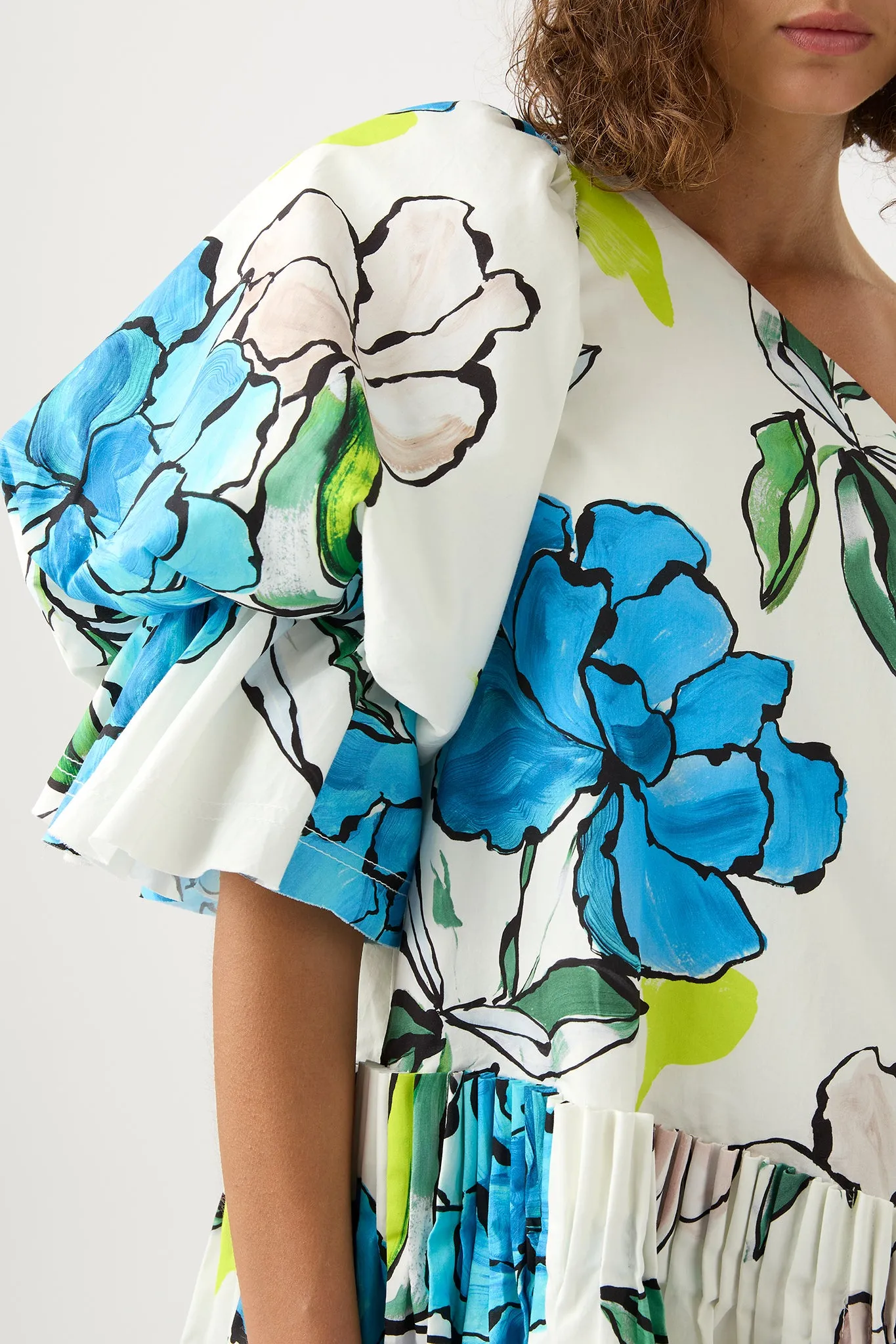 Cy Off Shoulder Smock Dress sold by Aje product image thumbnail 4