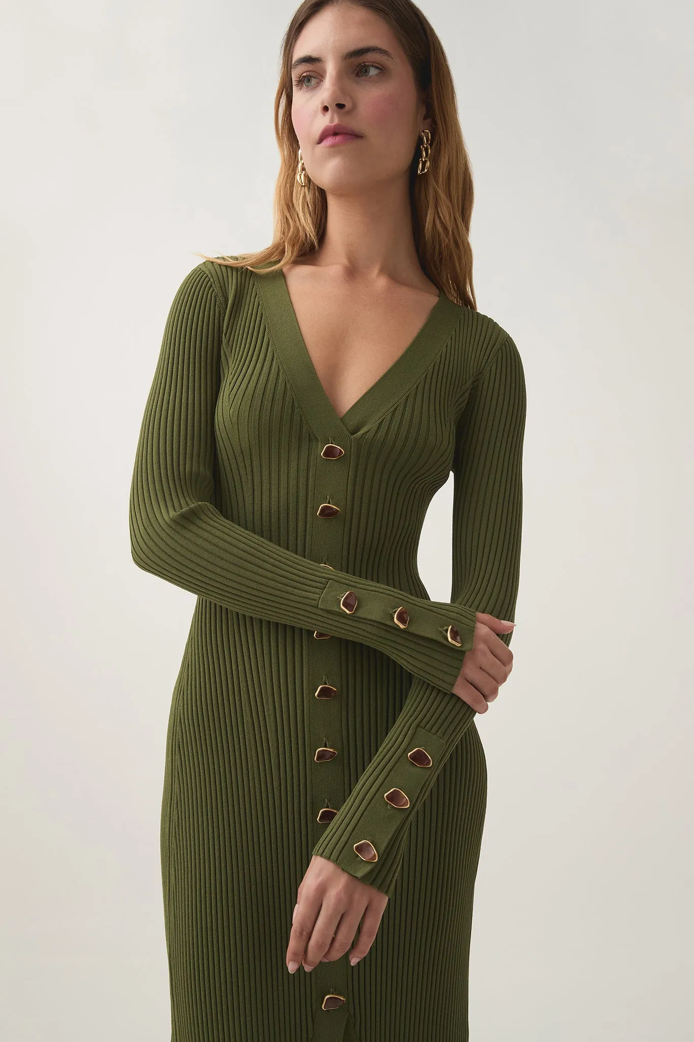 Ondine Knit Midi Dress sold by Aje product image thumbnail 5