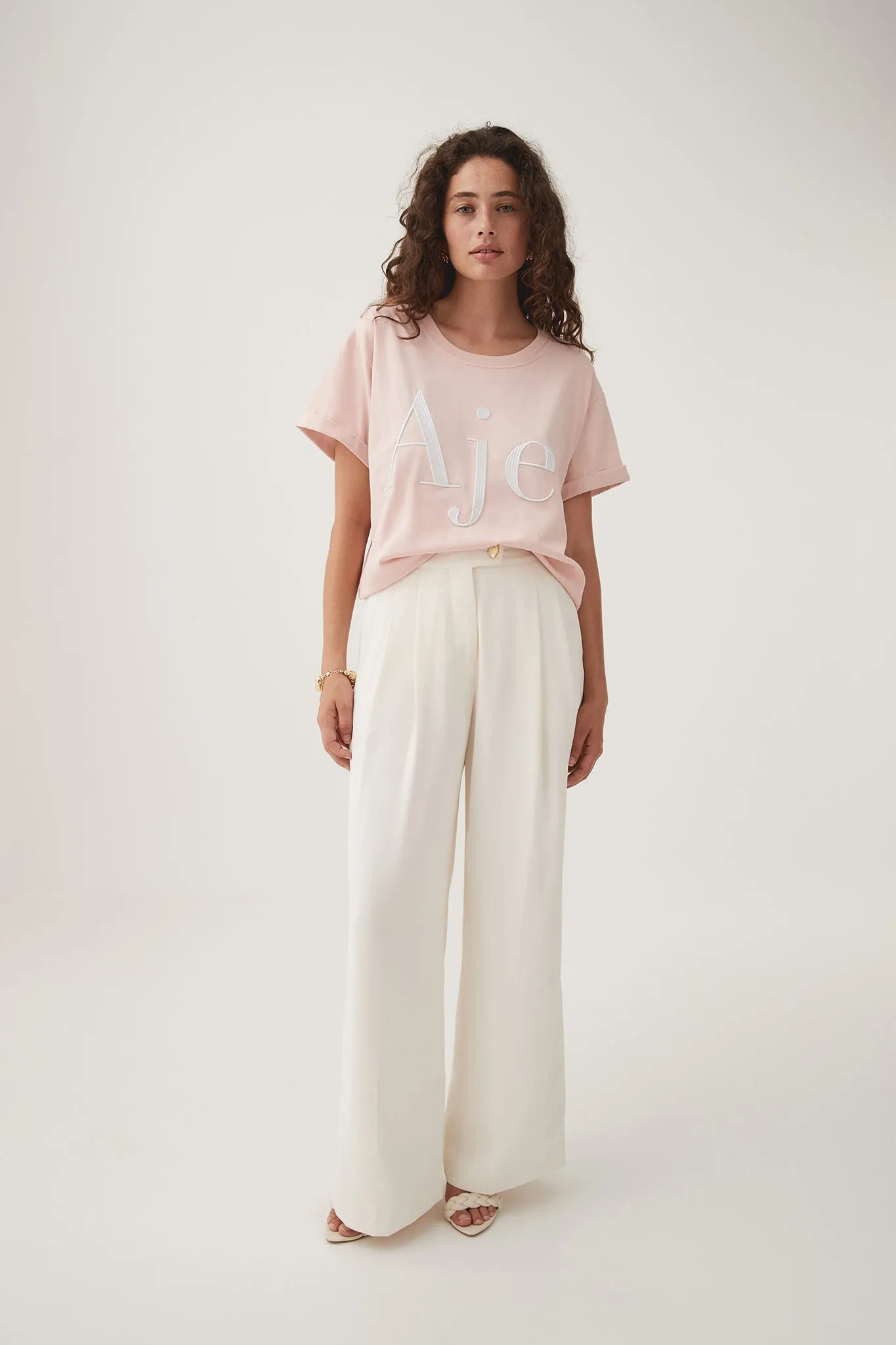 Alice Embroidered Logo Tee sold by Aje product image thumbnail 3