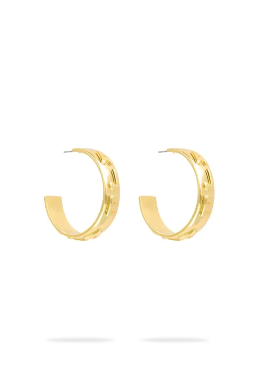Instinct Hoop Stud sold by Aje