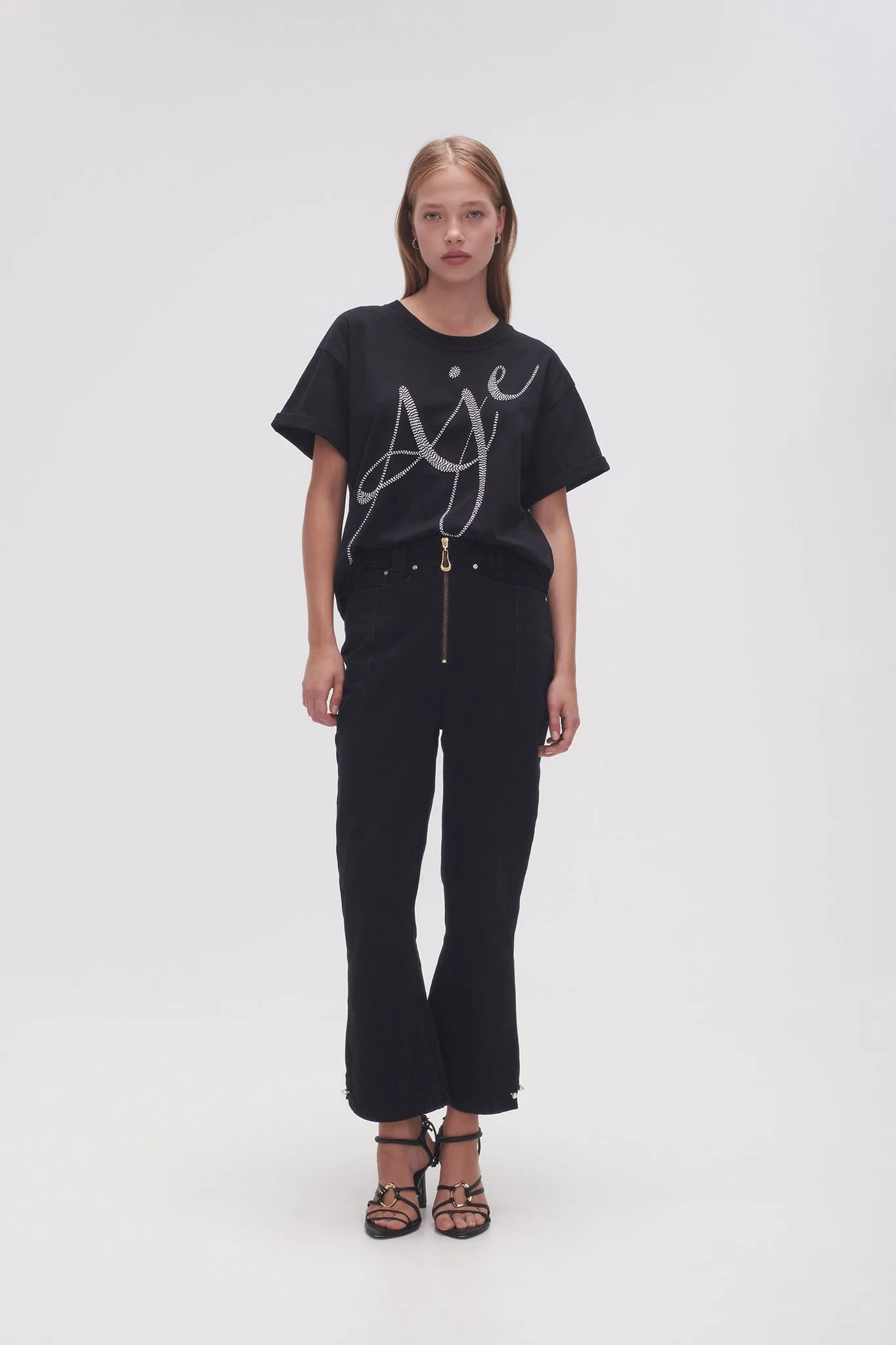 Evie Beaded Logo Tee sold by Aje product image thumbnail 3