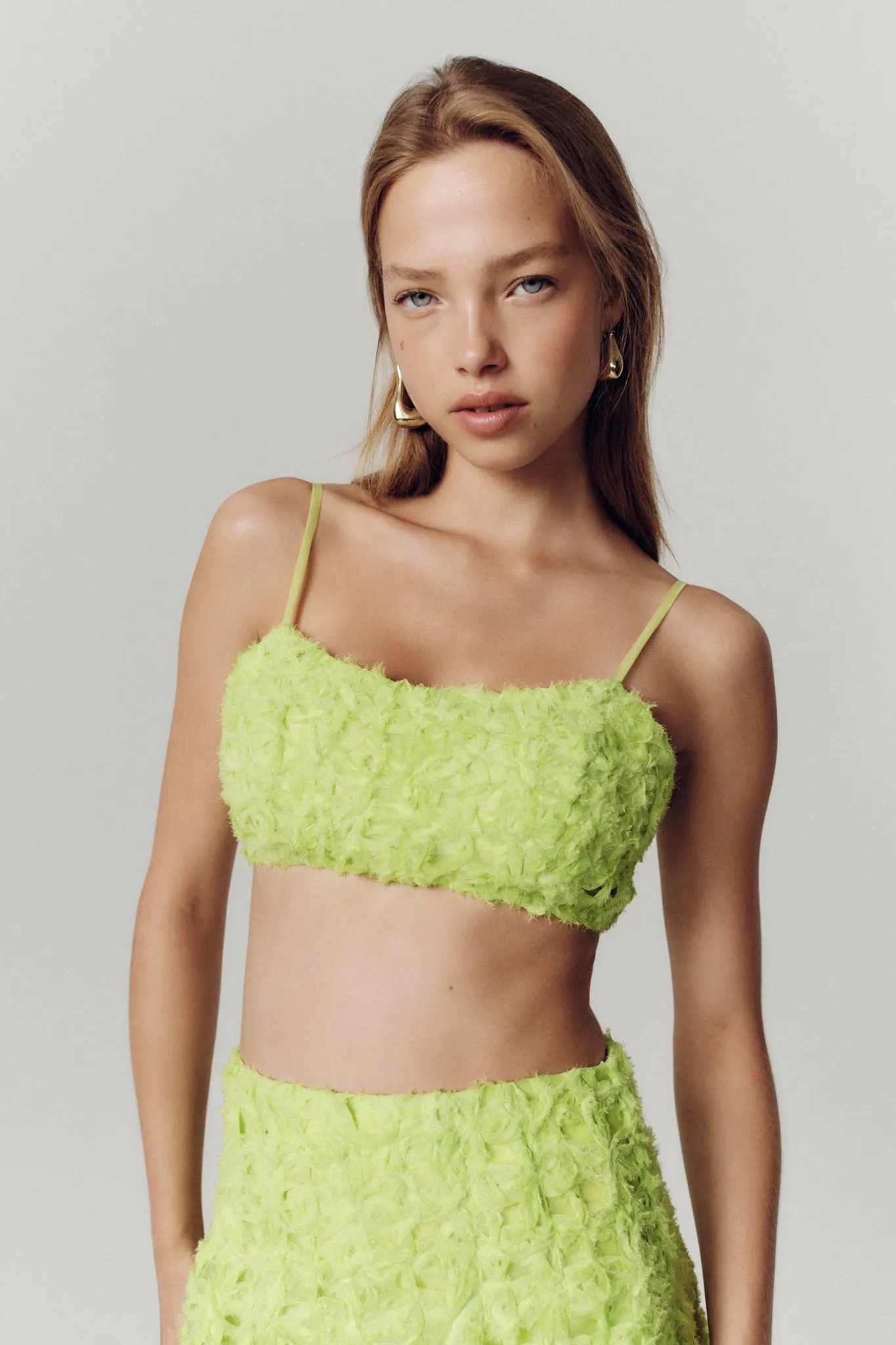Quintette Textured Bralette sold by Aje product image thumbnail 4